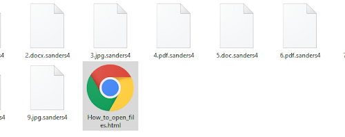Eliminar Sanders4 ransomware