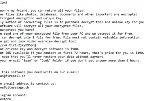 Eliminar .Snatch file ransomware