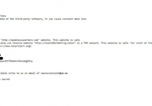 Eliminar Snatch ransomware