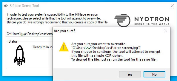 ciphered files ransomware