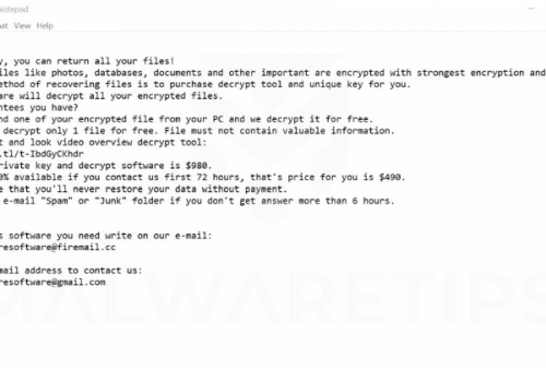 Eliminar .grod files ransomware