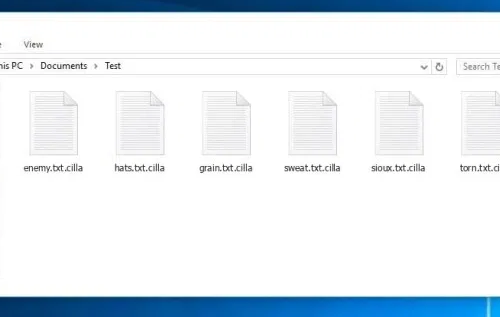 Eliminar CILLA ransomware