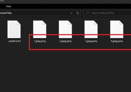 Cómo quitar PINY ransomware