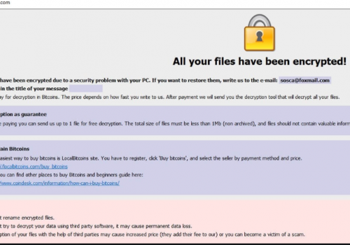 Eliminar TRSomware Virus