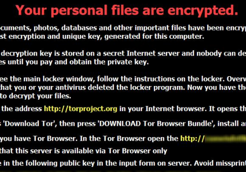 Cómo eliminar Tor+ ransomware