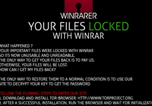 Eliminar WinRARER ransomware