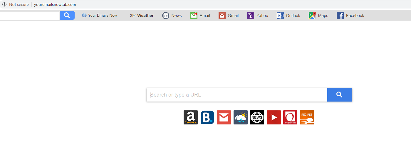 YourEmailsNowTab Hijacker