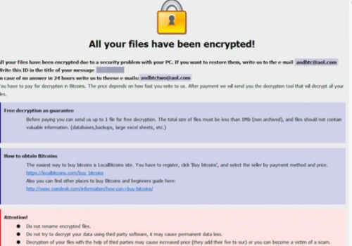 .asd ransomware Retiro