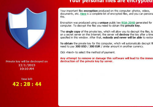 Quitar .cryptolocker