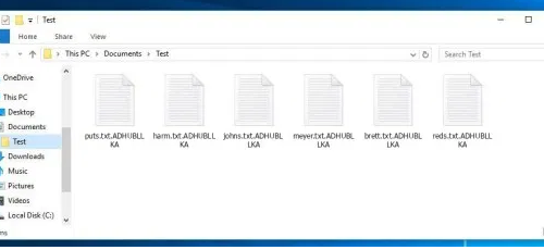 Quitar .ADHUBLLKA files ransomware