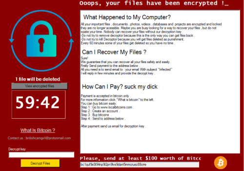 Quitar AlbCry ransomware