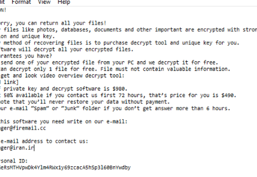 Eliminar Btos ransomware