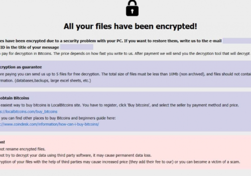Eliminar .Caley ransomware