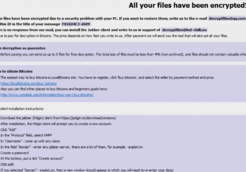 Quitar Devon ransomware