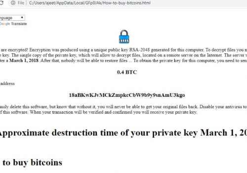 Quitar Erica Encoder ransomware