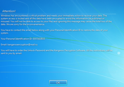 Quitar Kangaroo ransomware