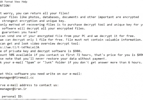 Eliminar NPSG ransomware