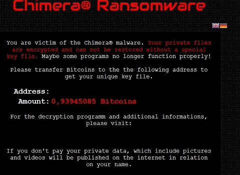 Quitar Quimera ransomware