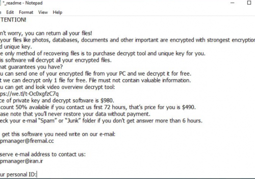 Eliminar .Topi extension ransomware