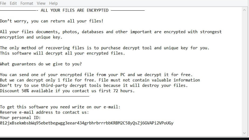 Un1que ransomware