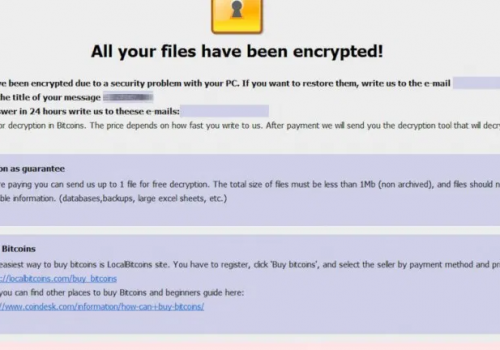 Quitar .com ransomware