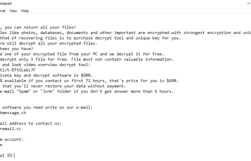 Quitar .nosu extension virus