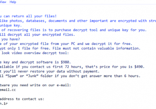 Eliminar ALKA ransomware