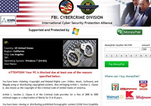 Cómo eliminar ICSPA virus