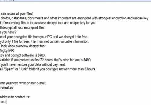 Eliminar Iwanttits ransomware