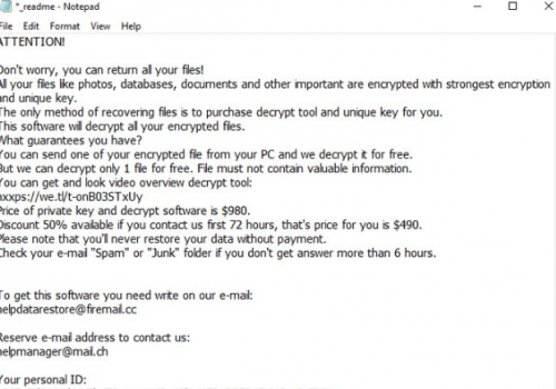 Eliminar MMNN ransomware