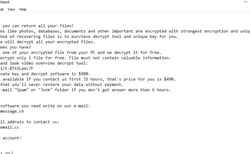 Eliminar OOSS ransomware