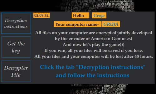 Eliminar .crown file virus