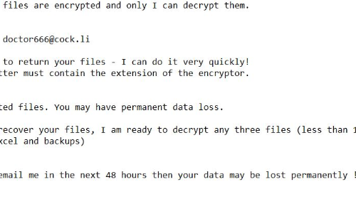 Cómo eliminar .doctor666 virus