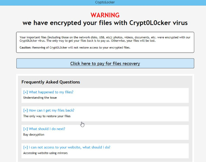 encrypted file virus