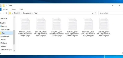 Eliminar ._{fiasco911@protonmail.com}SDfghjkl files) virus