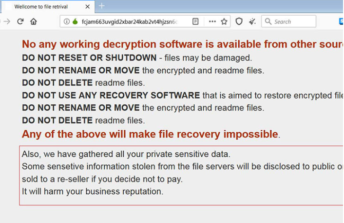 Bigdata ransomware