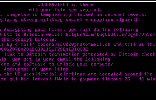 Eliminar CoronaVi2022 ransomware