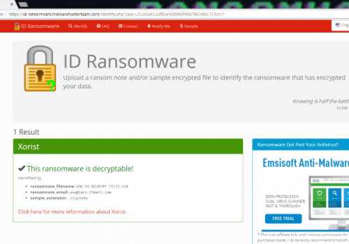 Eliminar Protect ransomware