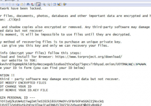 Eliminar R44s ransomware