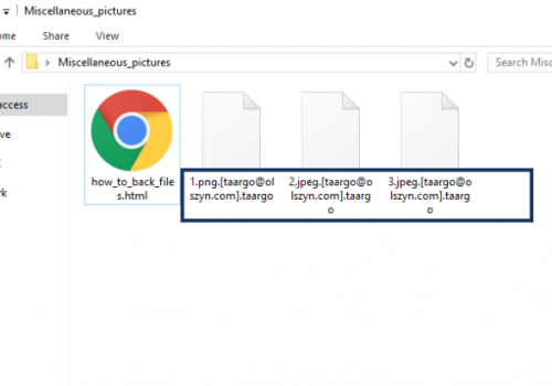Eliminar Taargo ransowmare