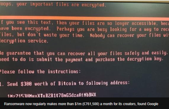 google ransomware