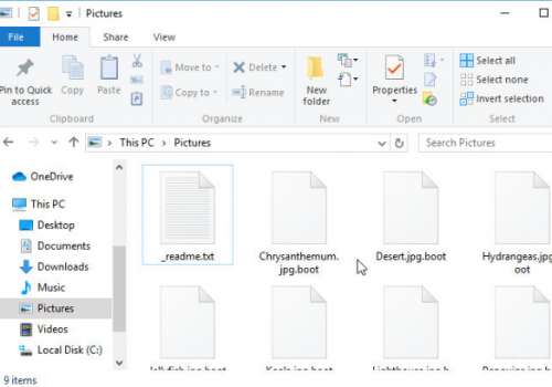 Eliminar .part files ransomware
