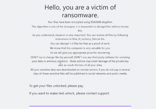 Eliminar .pwnd file ransomware