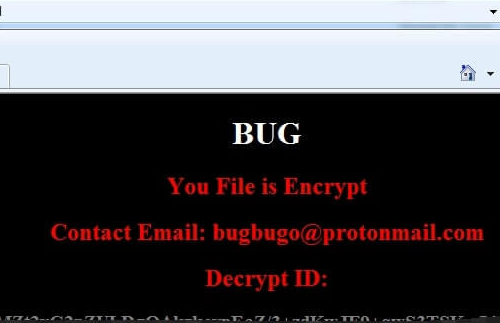 Eliminar .Bug ransomware