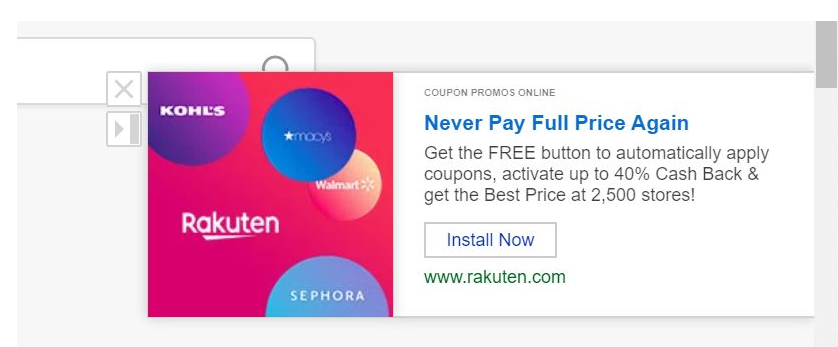 Coupon Promos Online adware