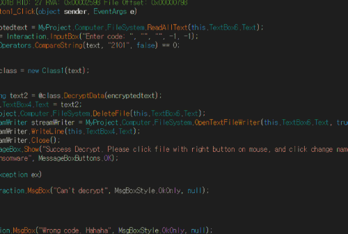 Eliminar .EncryptedbyBB Extension