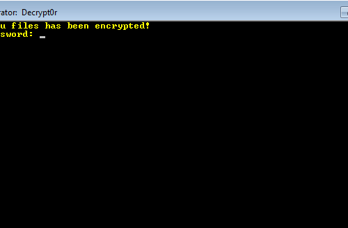 Eliminar GoCryptoLocker