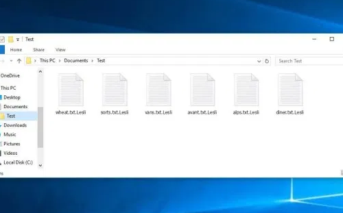 Eliminar Lesli ransomware