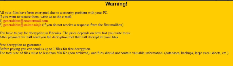 Rhino file ransomware