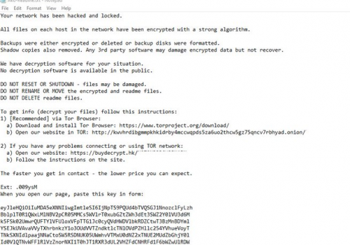 Eliminar encS ransomware